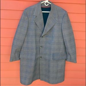 Vintage Travelknit Men’s Jacket Over Coat Size 44R by Sears The Men’s Store EXC